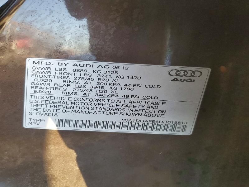 2013 Audi Q7 Prestige