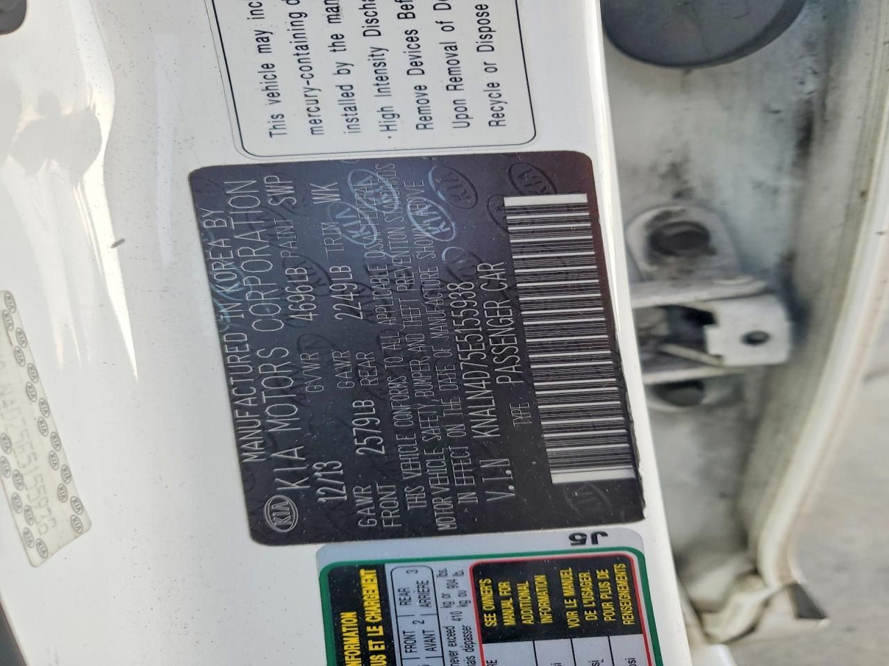 2014 KIA Cadenza Premium