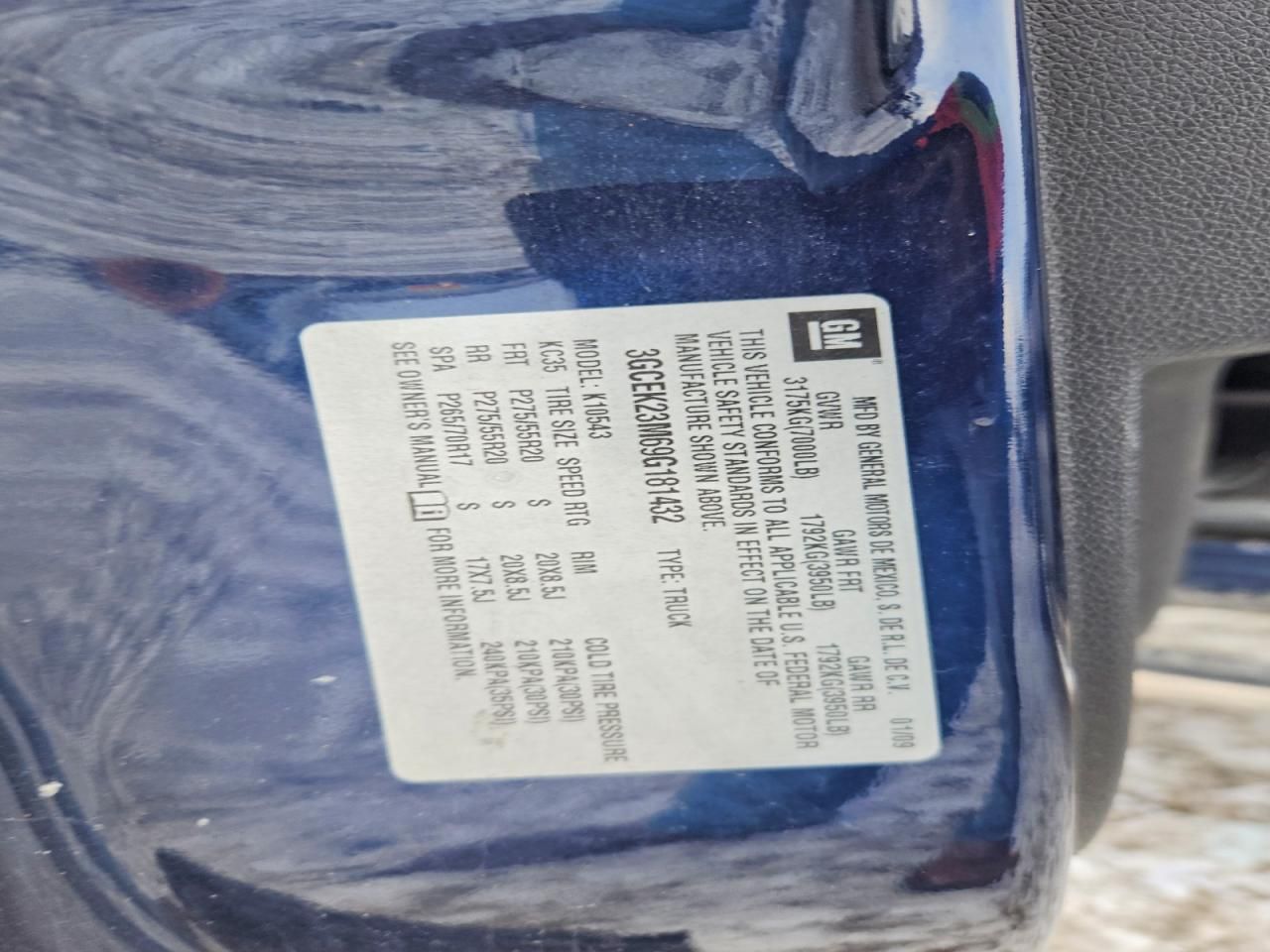 2009 Chevrolet Silverado K1500 lt