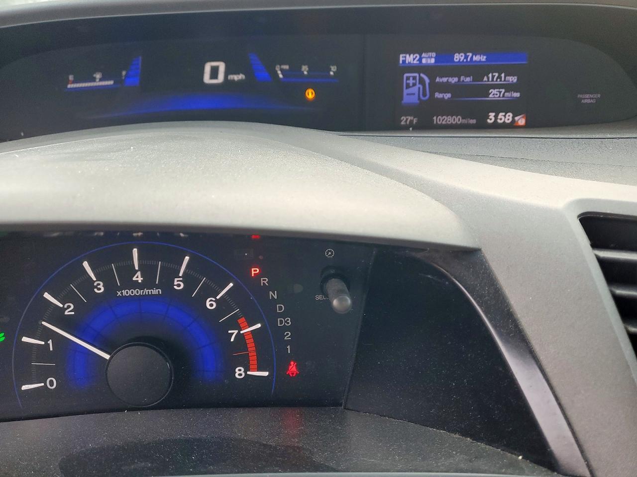 2012 Honda Civic exl