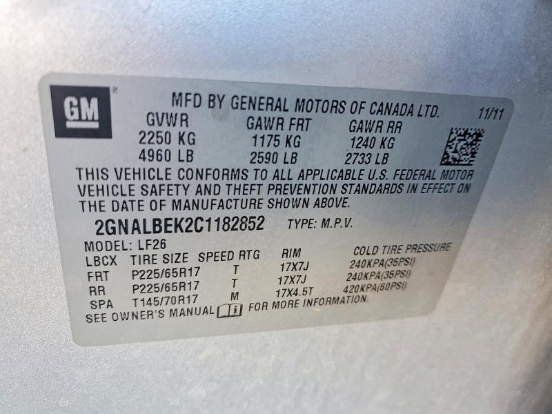 2012 Chevrolet Equinox ls