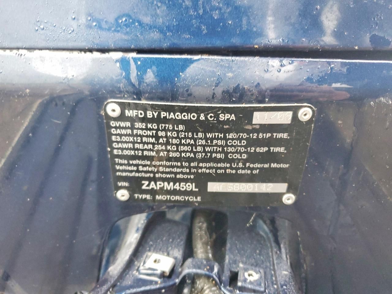 2010 Vespa GTS 300 Super