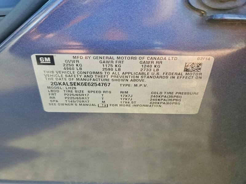 2014 GMC Terrain slt