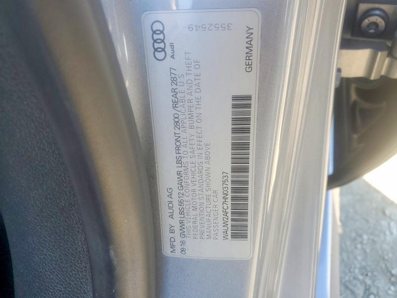 2017 Audi A7 Premium Plus