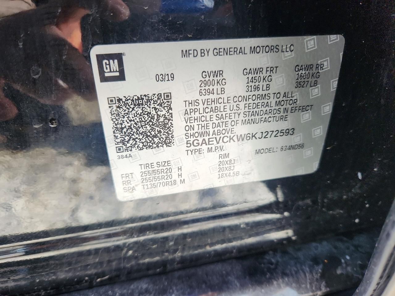 2019 Buick Enclave Avenir