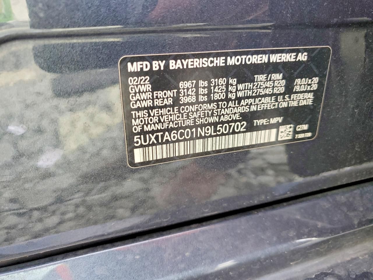 2022 BMW X5 Xdrive45e