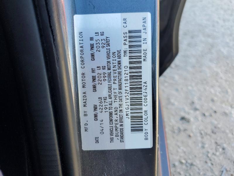 2015 Mazda 6 Touring