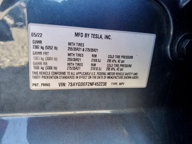 2022 Tesla Model y