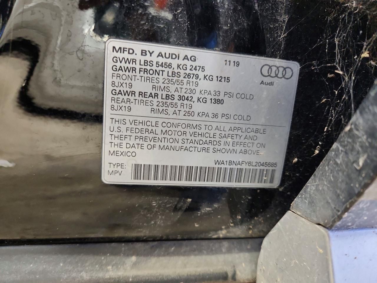 2020 Audi Q5 Premium Plus