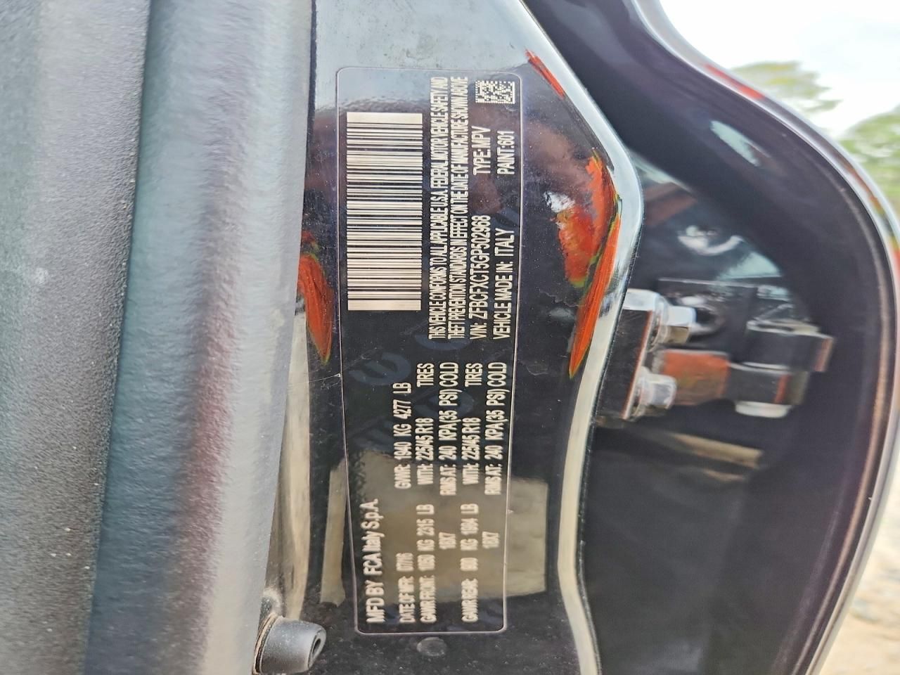 2016 Fiat 500x Trekking