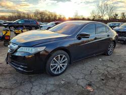 Acura salvage cars for sale: 2015 Acura Tlx Tech