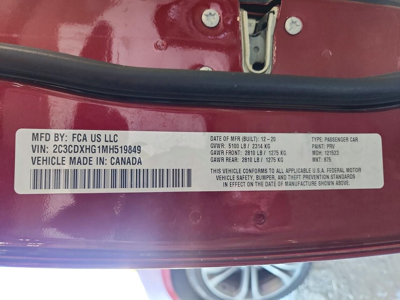 2021 Dodge Charger gt