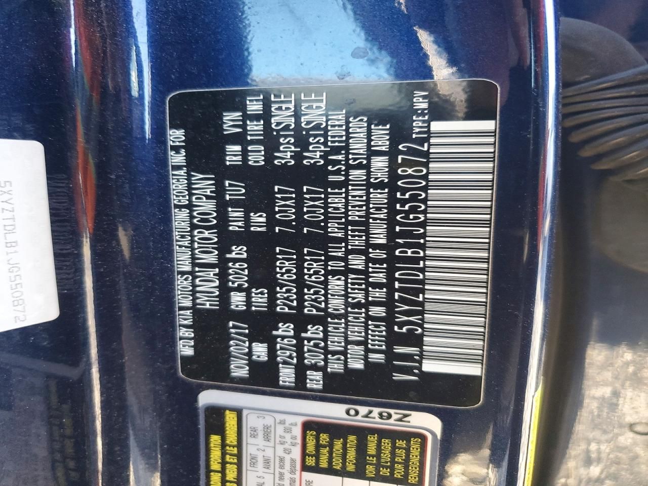 2018 Hyundai Santa fe Sport