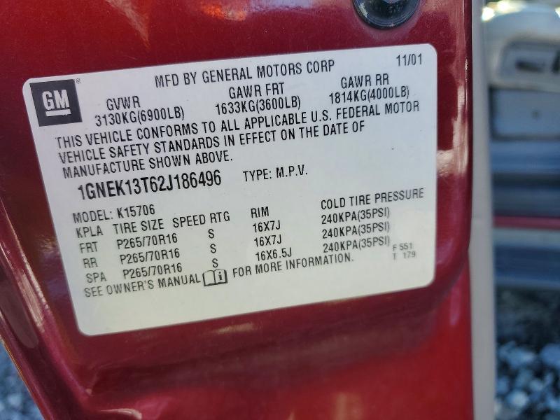 2002 Chevrolet Tahoe K1500