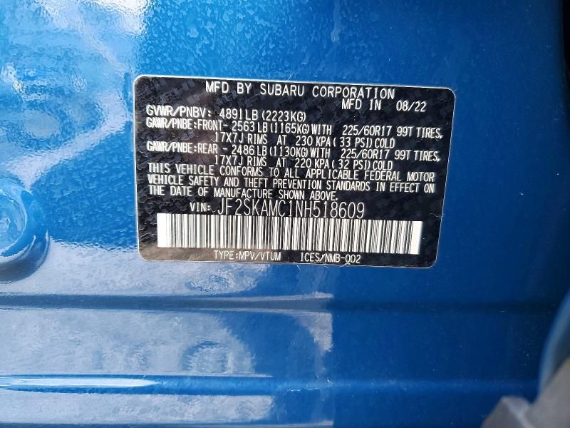 2022 Subaru Forester Wilderness