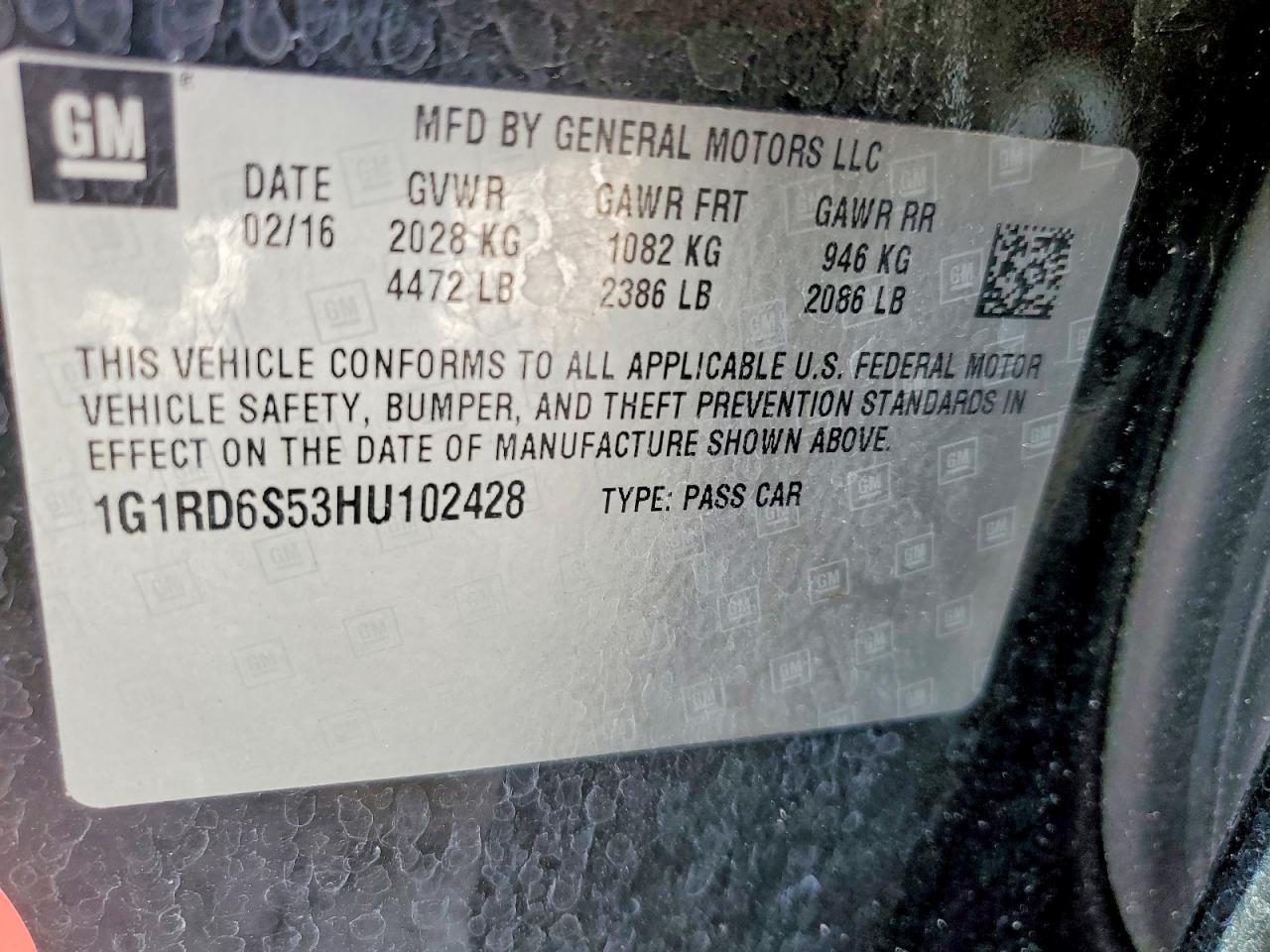 2017 Chevrolet Volt Premier
