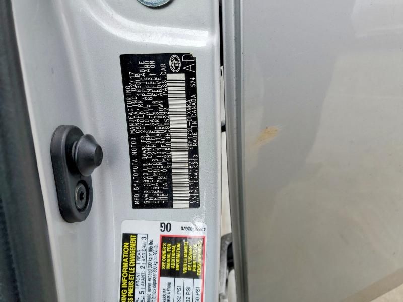 2017 Toyota Corolla l