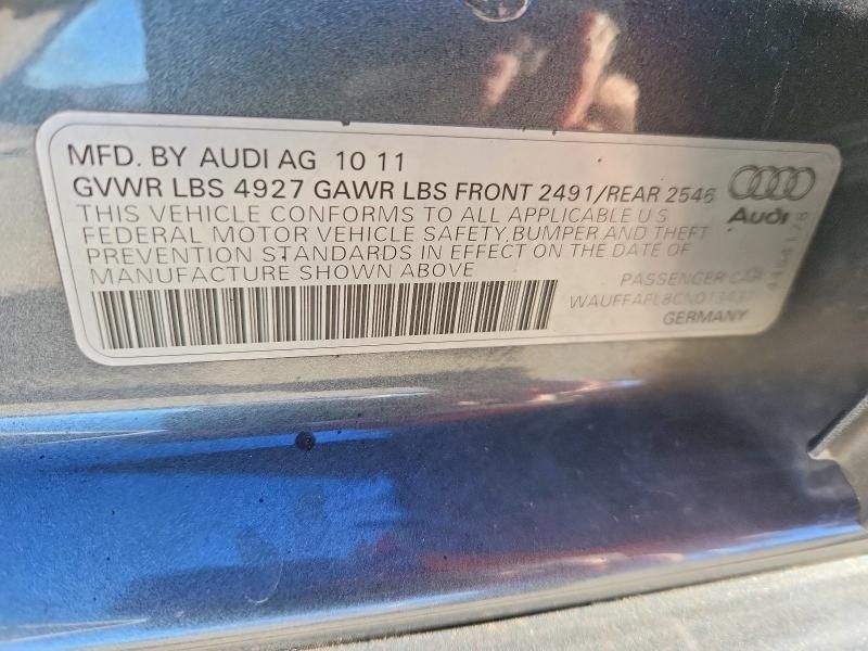 2012 Audi A4 Premium Plus