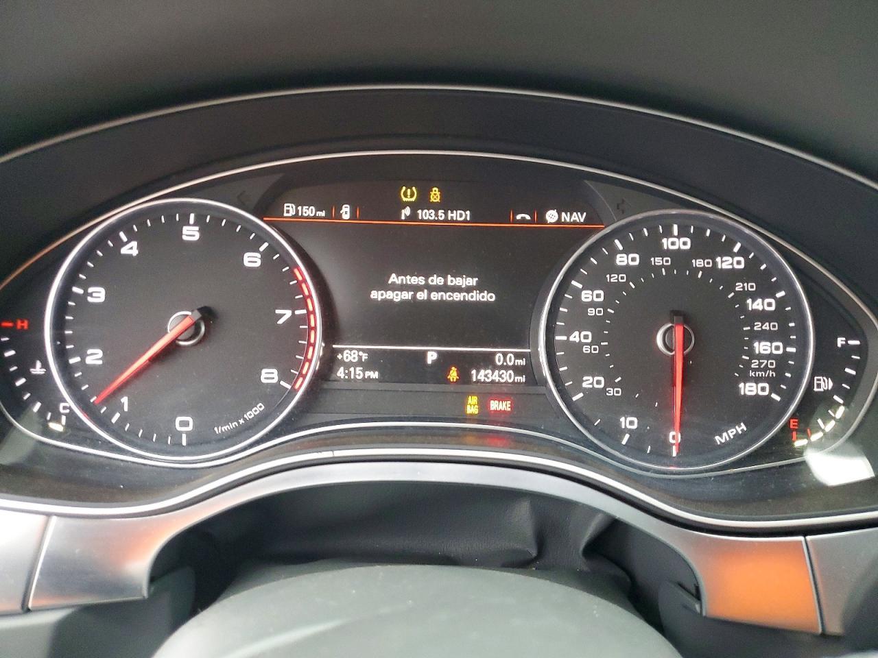 2015 Audi A6 Prestige