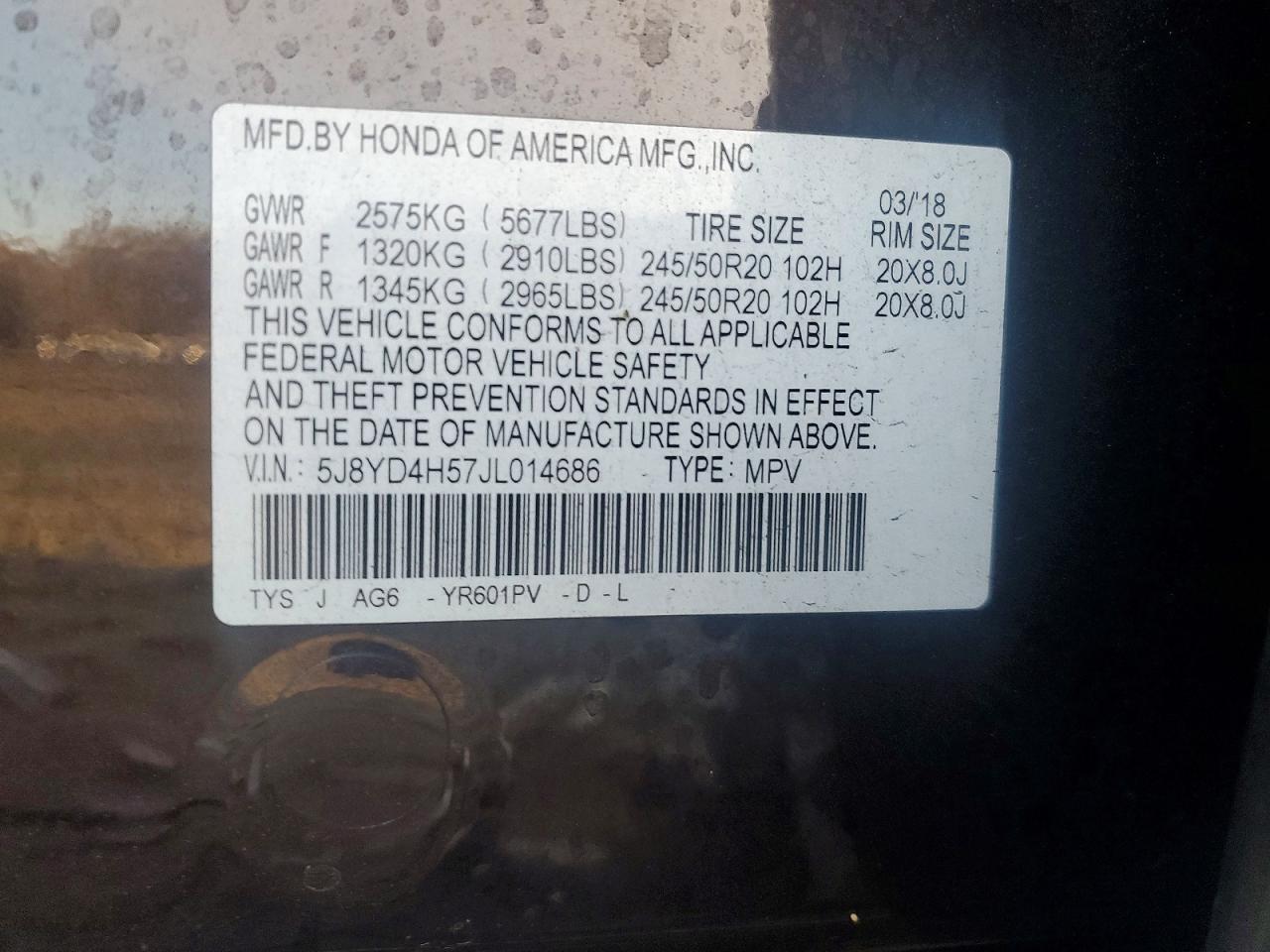 2018 Acura Mdx Technology
