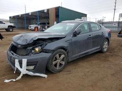 KIA Optima lx salvage cars for sale: 2015 KIA Optima lx
