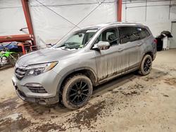 Vehiculos salvage en venta de Copart Center Rutland, VT: 2016 Honda Pilot Touring