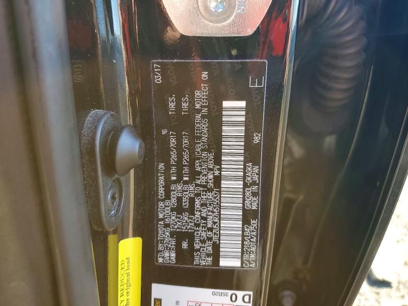 2017 Toyota 4runner SR5