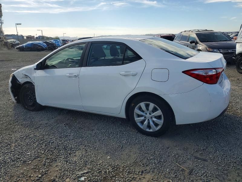 2016 Toyota Corolla l