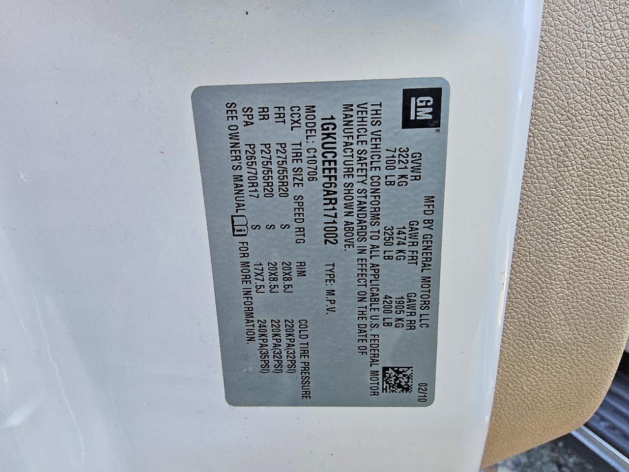 2010 GMC Yukon Denali