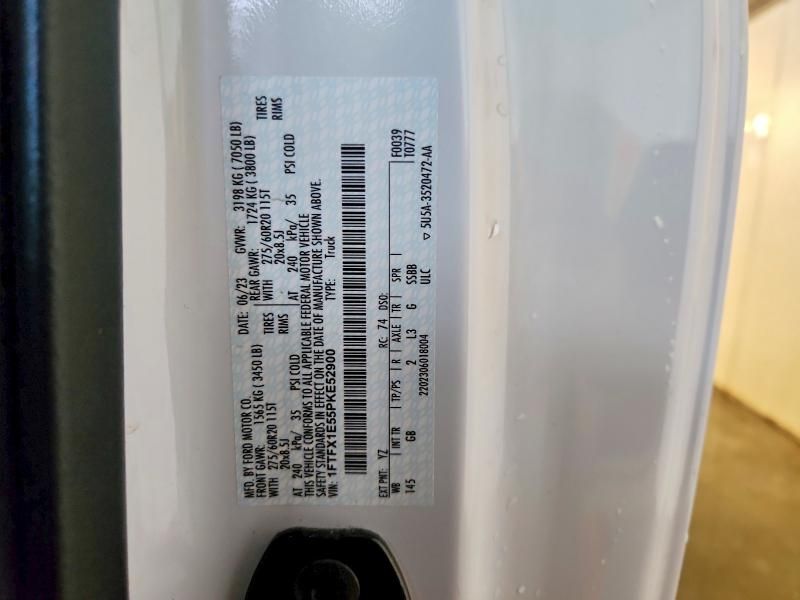 2023 Ford F150 Super cab