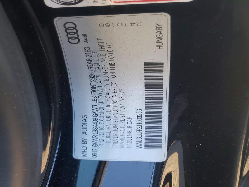 2018 Audi A3 Premium