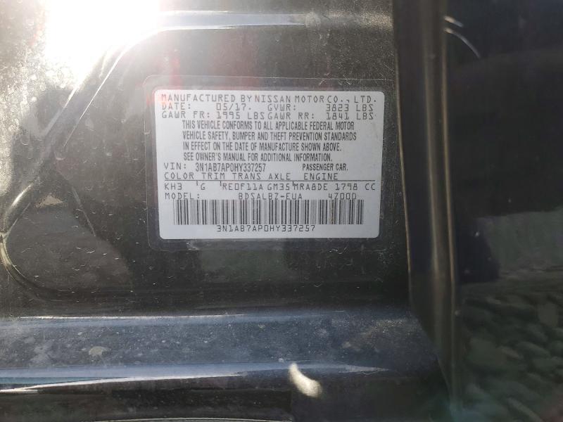 2017 Nissan Sentra s