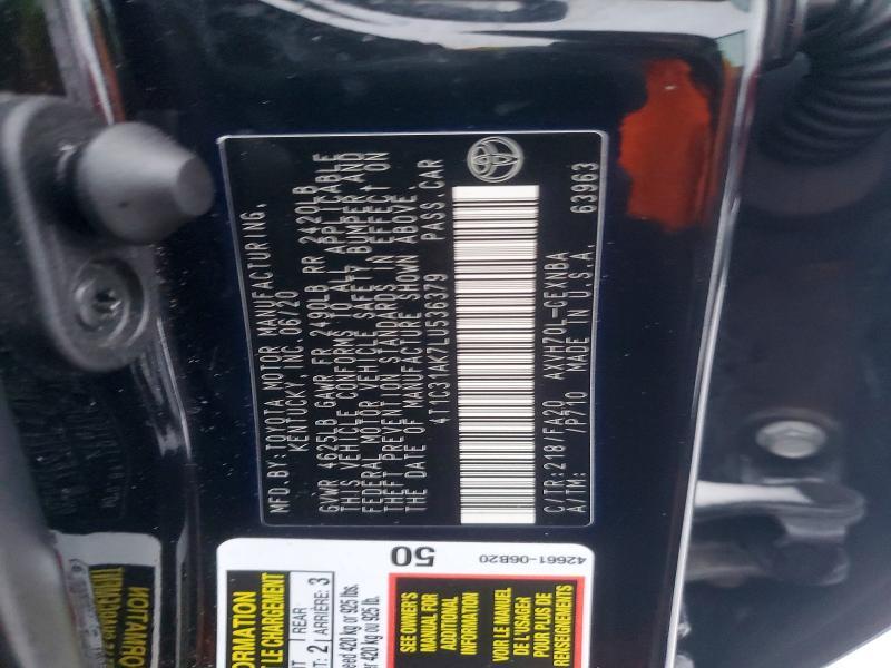 2020 Toyota Camry le