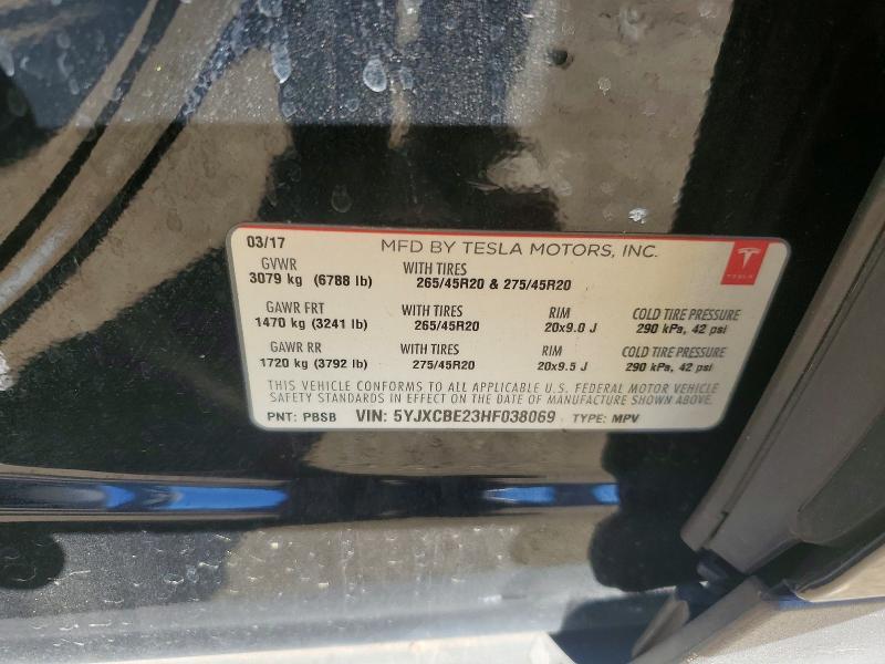 2017 Tesla Model x