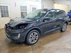 Vehiculos salvage en venta de Copart Davison, MI: 2022 Ford Escape sel
