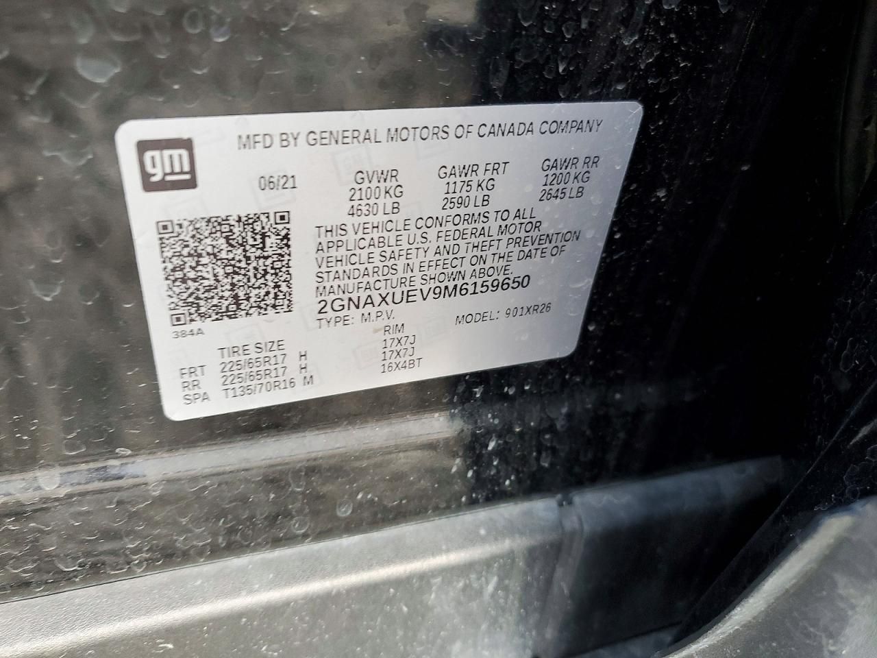 2021 Chevrolet Equinox lt