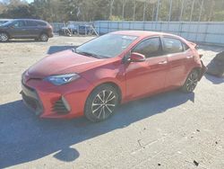 2018 Toyota Corolla l en venta en Savannah, GA