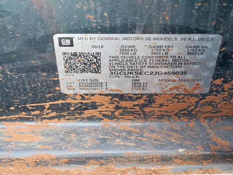 2018 Chevrolet Silverado K1500 ltz