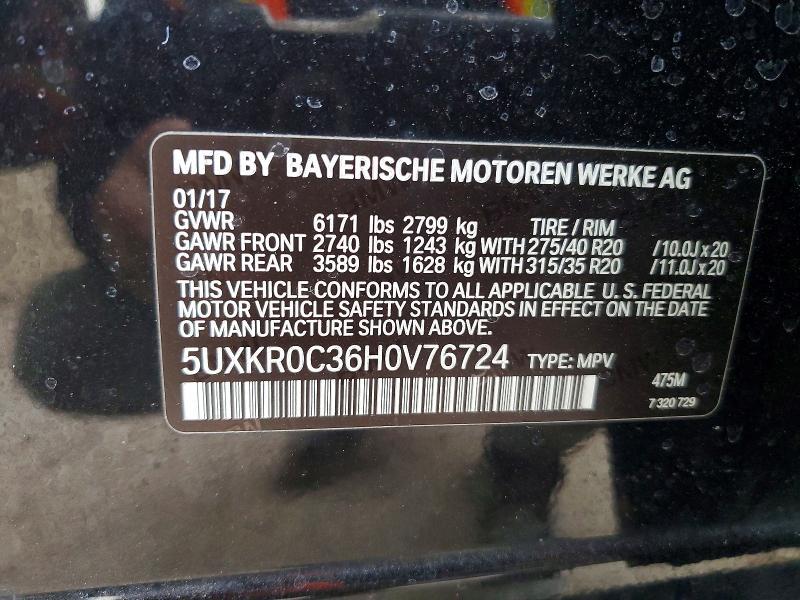 2017 BMW X5 Xdrive35i