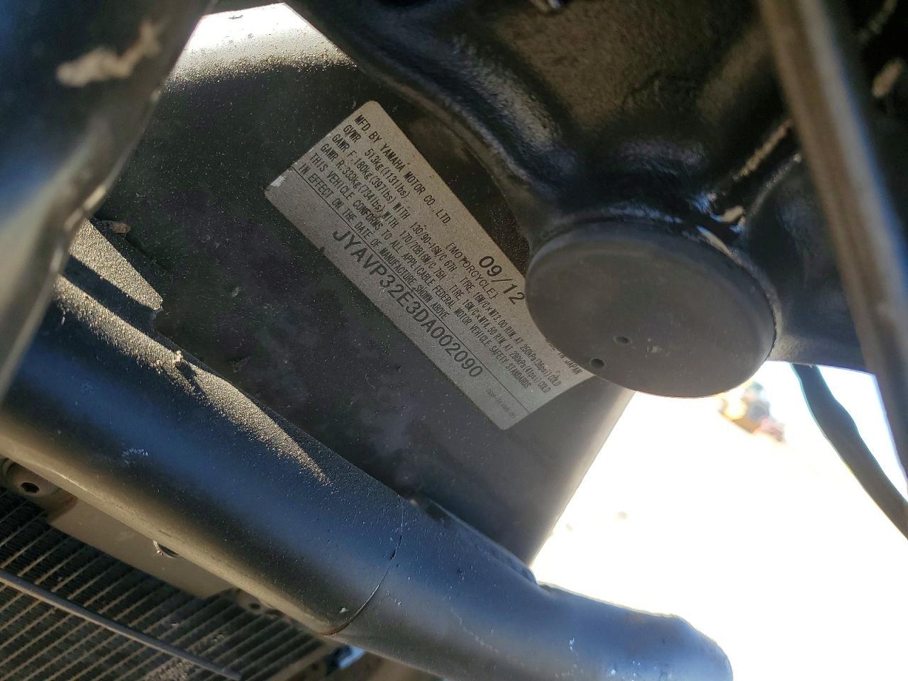2013 Yamaha XVS1300 CT