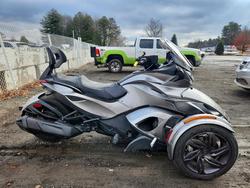 Salvage motorcycles for sale at East Granby, CT auction: 2013 Can-Am Spyder Roadster ST