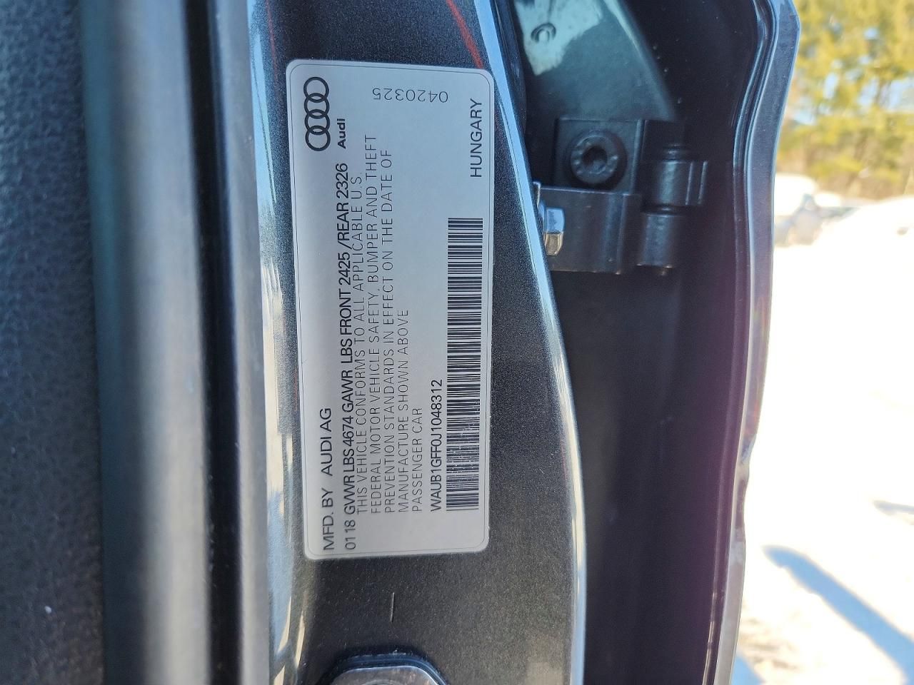 2018 Audi S3 Premium Plus