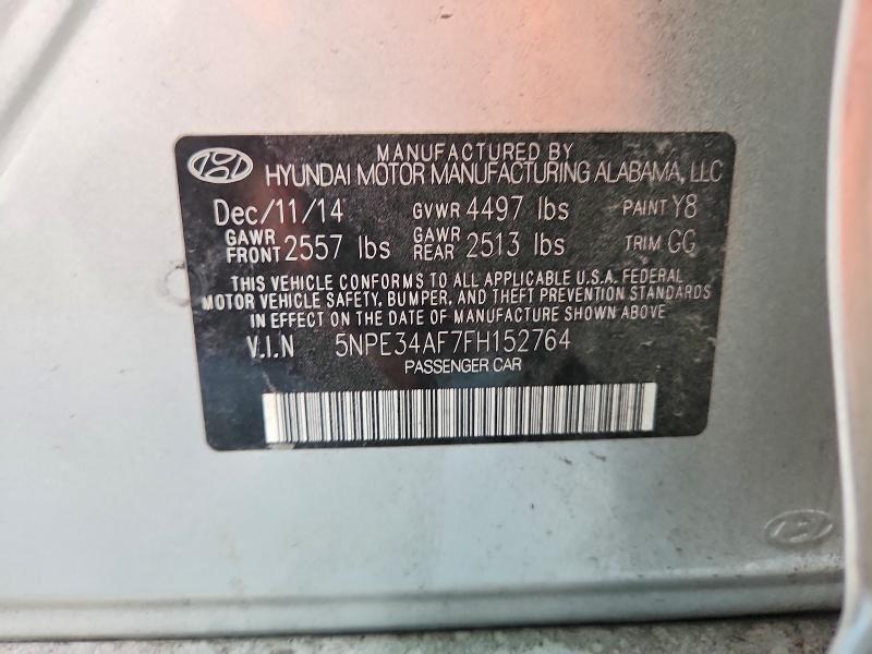 2015 Hyundai Sonata Sport