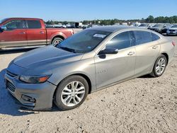 Salvage cars for sale from Copart Houston, TX: 2017 Chevrolet Malibu lt