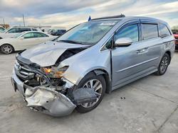 Honda salvage cars for sale: 2016 Honda Odyssey Touring