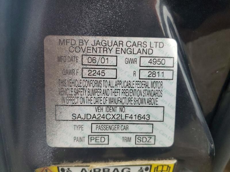 2002 Jaguar Vandenplas