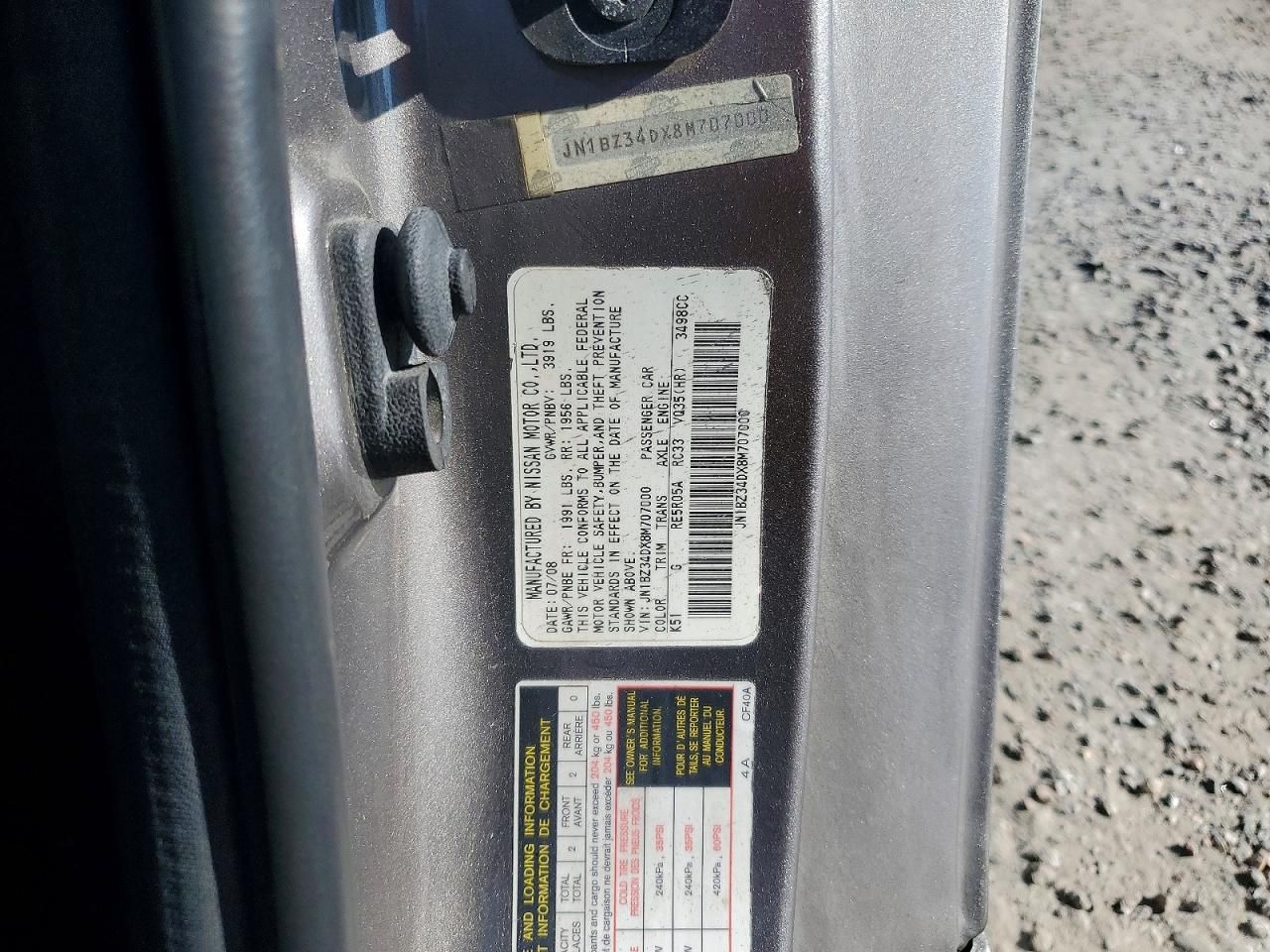 2008 Nissan 350z Coupe