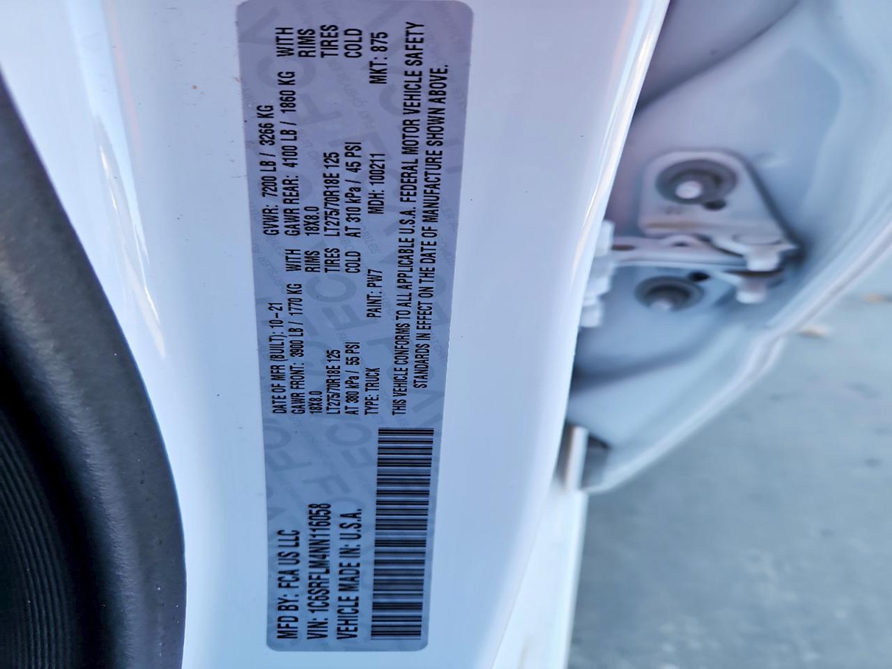2022 Dodge RAM 1500 Rebel
