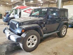 Jeep salvage cars for sale: 2013 Jeep Wrangler Sahara