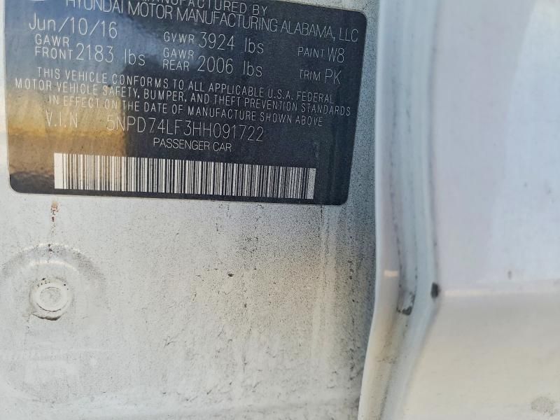 2017 Hyundai Elantra se